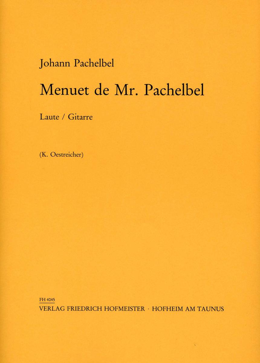 Pachelbel, J.: Menuett