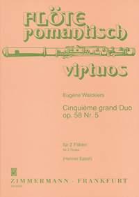Walckiers: Grand Duo G Minor Op 58/5