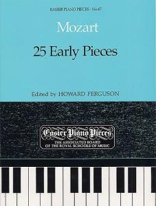 W.A. Mozart: 25 Early Pieces