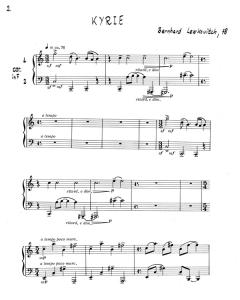 Bernhard Lewkovitch: Kyrie