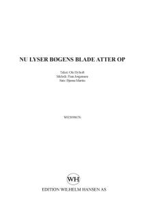 Nu Lyser Bøgens Blade Atter Op