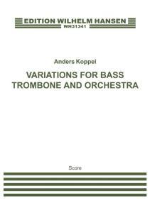 Koppel: Variations For Bass Trombone And Orchestra (Score)