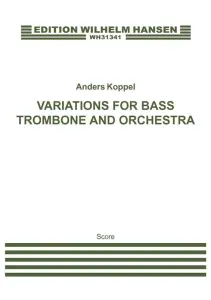 Koppel: Variations For Bass Trombone And Orchestra (Score)