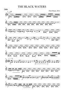 Peter Bruun: The Black Waters (Parts)