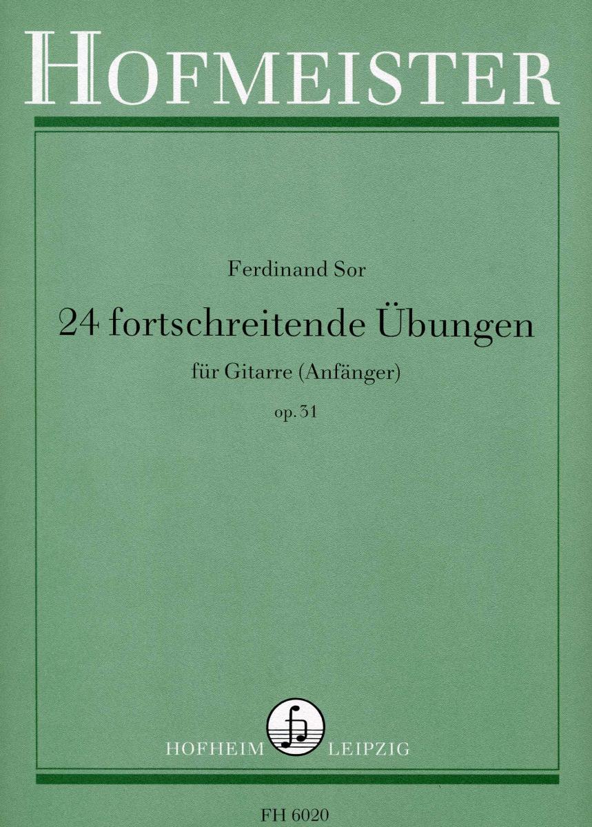 Ferdinand Sor: 24 Exercises Op.31
