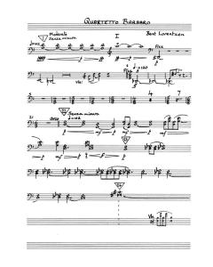 Bent Lorentzen: Quartetto Barbaro