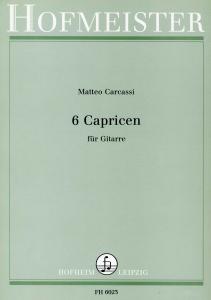 Matteo Carcassi: 6 Capricen Fur Gitarre
