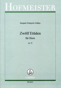 Gallay, J. F.: 12 Etudes Op 43