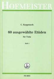 Franz Seyffarth: 60 Ausgewählte Etüden Für Tuba Band 1
