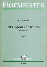 Franz Seyffarth: 60 Ausgewählte Etüden Für Posaune Band 2