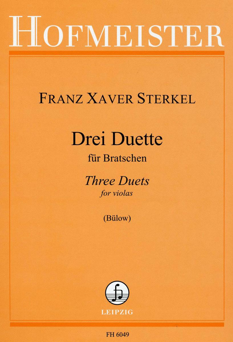 Franz Xaver Sterkel: Drei Duette Für Bratschen