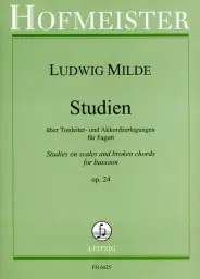 Ludwig Milde: Studien &Uuml;ber Tonleiter- Und Akkordzerlegungen Op. 24