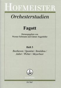 Orchestral Studies Book 3 - Beethoven, Weber, Auber
