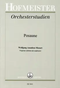 Mozart: Orchestral Studies - Mozart Solemn Vespers