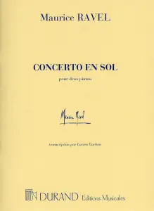 Maurice Ravel: Concerto En Sol (Two Pianos)
