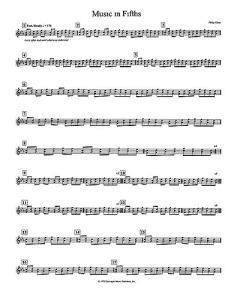 Philip Glass: Music In Fifths (Performance Score)