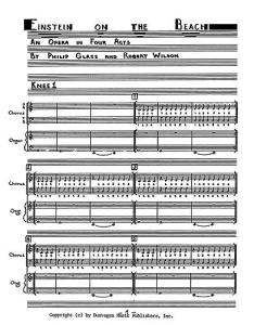 Philip Glass: Einstein On The Beach (Vocal Score)