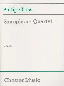 Philip Glass: Saxophone Quartet (Score)