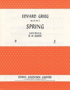 Edvard Grieg: Spring (Varen) Op.33 No.2