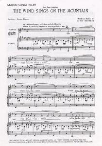 F Roy Bennett: The Wind Sings On The Mountain