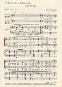 F Roy Bennett: Evening