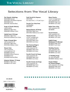 Johannes Brahms: 75 Songs - Low Voice