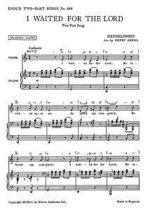 Mendelssohn: I Waited For The Lord