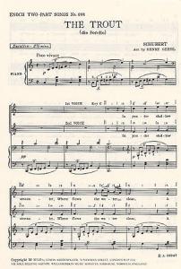Franz Schubert: The Trout (2-Part/Piano)