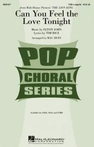 Elton John: Can You Feel the Love Tonight (arr. Huff) - TTBB