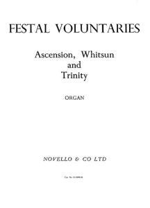 Festal Voluntaries: Ascension