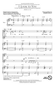 Whitney Houston: I Look to You (SSA)