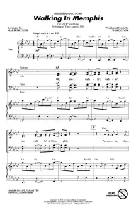 Marc Cohn: Walking In Memphis (SATB)