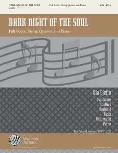 Ola Gjeilo: Dark Night Of The Soul (String Quartet Score/Parts)