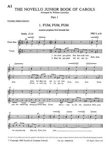 The Novello Junior Book Of Carols Set Of Parts, Part 1