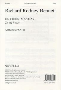 Richard Rodney Bennett: On Christmas Day