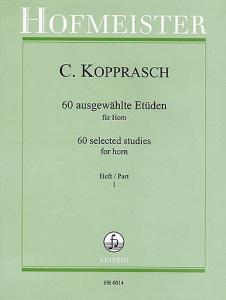 Georg Kopprasch: Sixty Selected Studies For Horn - Part 1