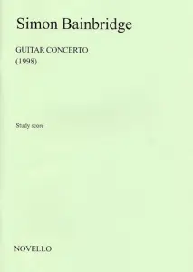 Simon Bainbridge: Guitar Concerto (Score)