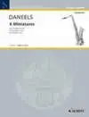 Francois Daneels :4 Miniatures (Saxofon)