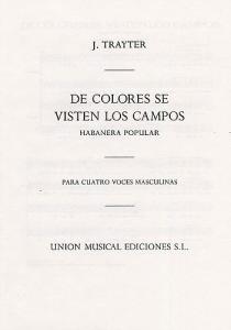 Trayter De Colores Se Visten Los Campos Satb