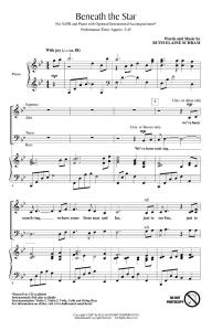 Schram Beneath The Star Satb