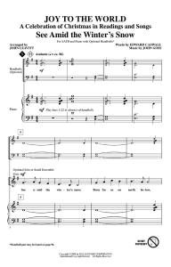 Joy To The World (SATB)