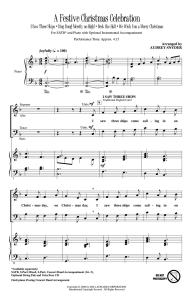 A Festive Christmas Celebration (SATB)