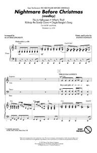 Danny Elfman: The Nightmare Before Christmas Medley (Showtrax CD)
