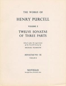 Henry Purcell: 12 Sonatas Of Three Parts For Violin 2 (Sonatas VII-IX)