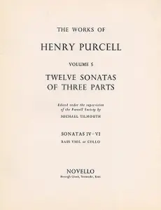 Henry Purcell: 12 Sonatas Of Three Parts For Violin 2 (Sonatas IV-VI)