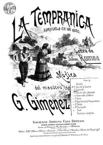 Geronimo Gimenez: Zapateado No.2 From La Tempranica For Voice And Piano