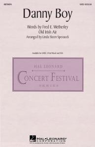 Frederick Edward Weatherly: Danny Boy (arr. Spevacek) - SATB
