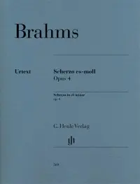 Johannes Brahms: Scherzo In E Flat Minor Op.4