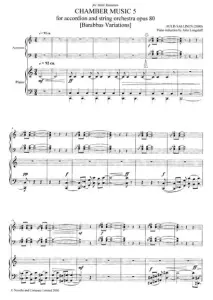 Aulis Sallinen: Chamber Music 5 (Barabbas Variations)