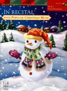 In Recital with Popular Christmas Music - Book 1